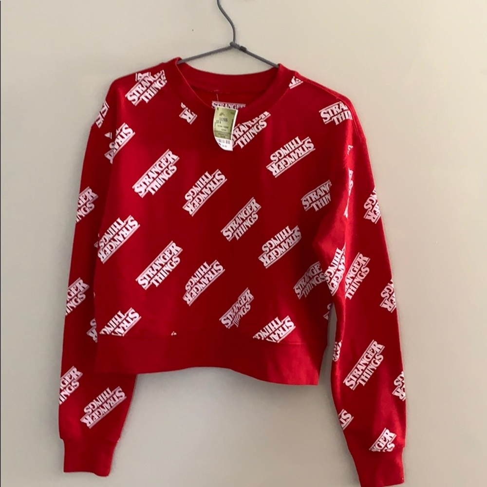 Stranger things sweat shirt